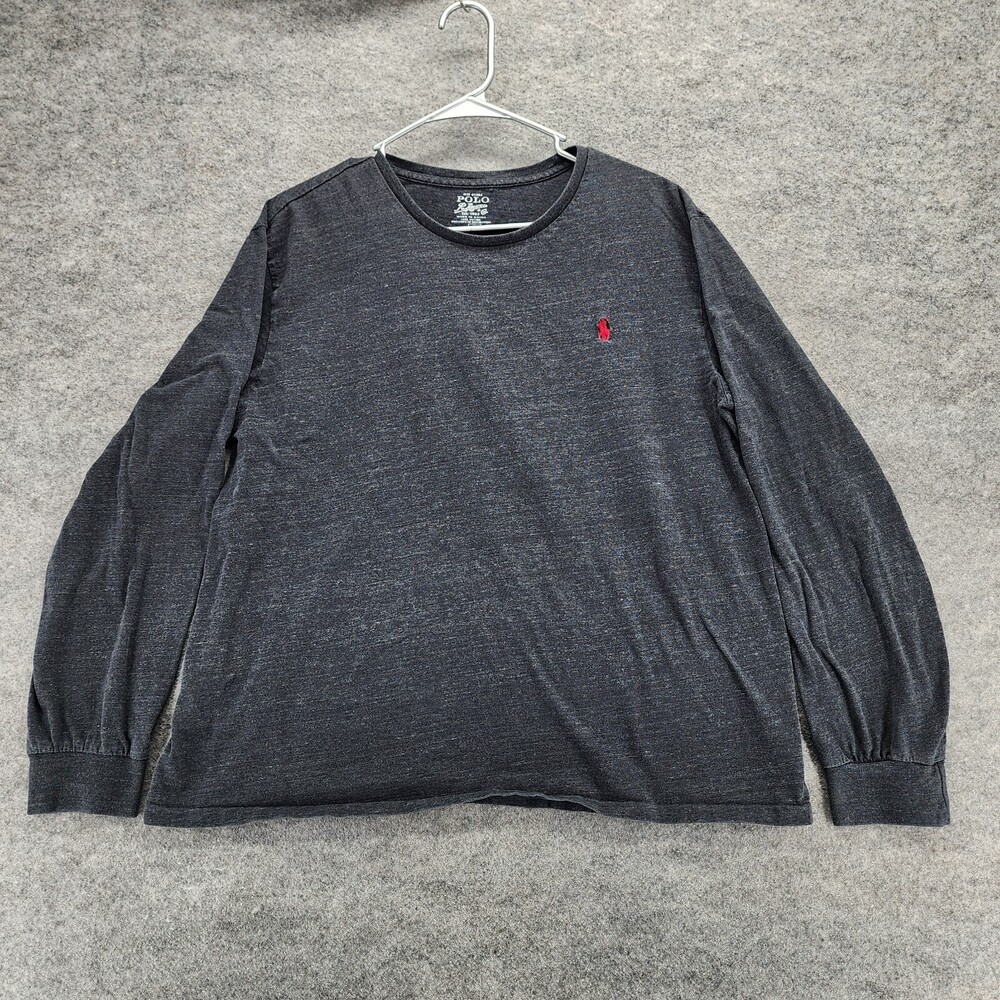 Polo Ralph Lauren Shirt Mens Large Long Sleeve Black